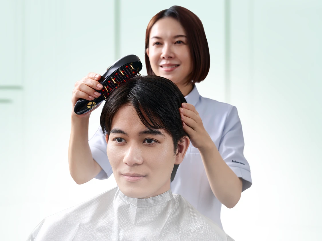 育毛・発毛サポート│薄毛・抜け毛が気になる方に│アデランス