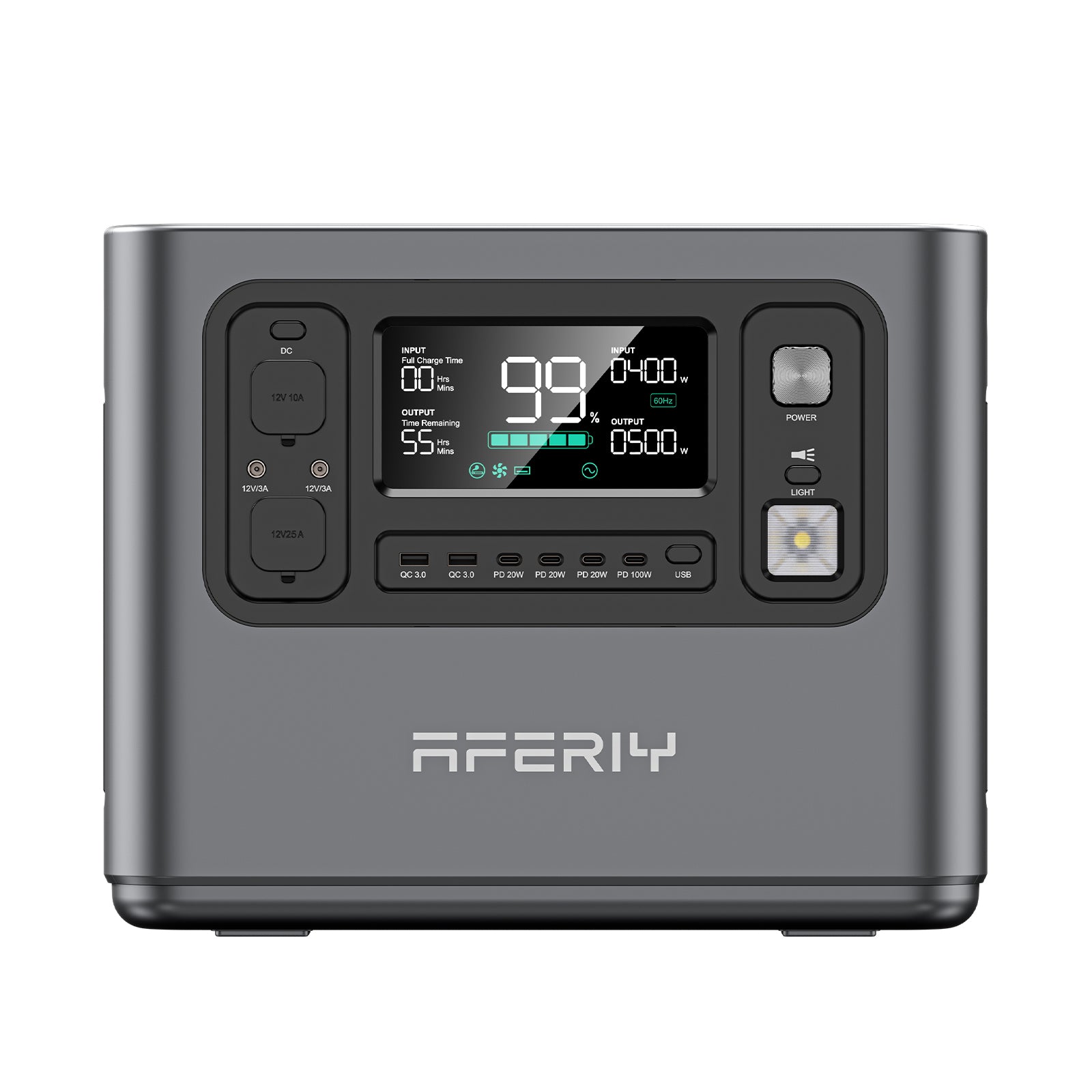 AFERIY ポータブル電源1200W 出力, 大容量 1248Wh 家庭・アウトドア