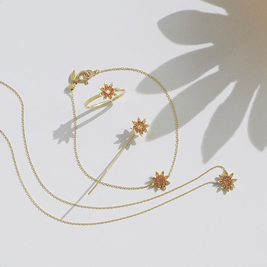 プチソレイユ ピアス | AHKAH / アーカー | 【公式】 | オフィシャルサイト