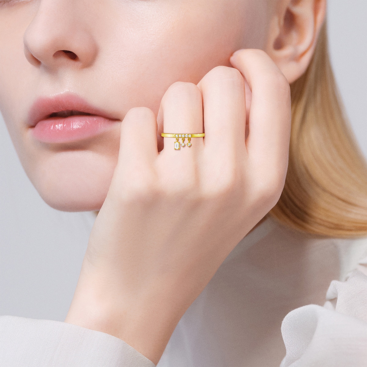 シャンデリアスウェイプチ リング | AHKAH / アーカー | 【公式