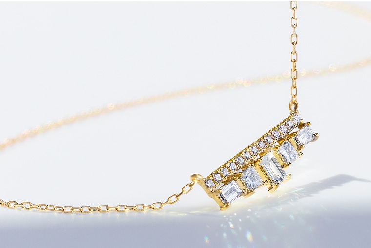 ビンドゥチェーンダイヤモンド ピアス | AHKAH / アーカー | 【公式