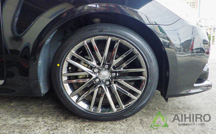 クラウンアスリートにおすすめ！ブリヂストンのレグノ GR-XⅡを装着