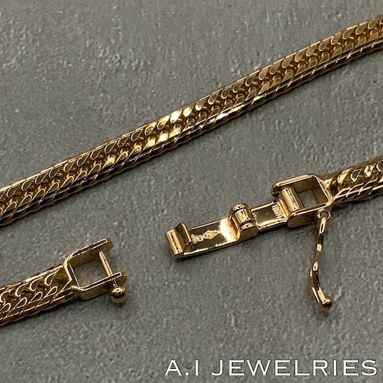 18金 Mカットトリプル 喜平 アンクレット 10グラム 25センチ 商品詳細