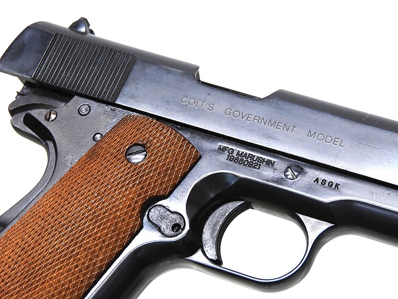 マルシン] コルト ガバメント プレ70刻印 ガスオペレーション ライブ