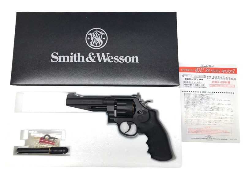タナカ S&W M627 ガスリボルバー キムアーレンズグリップ付き タナカ
