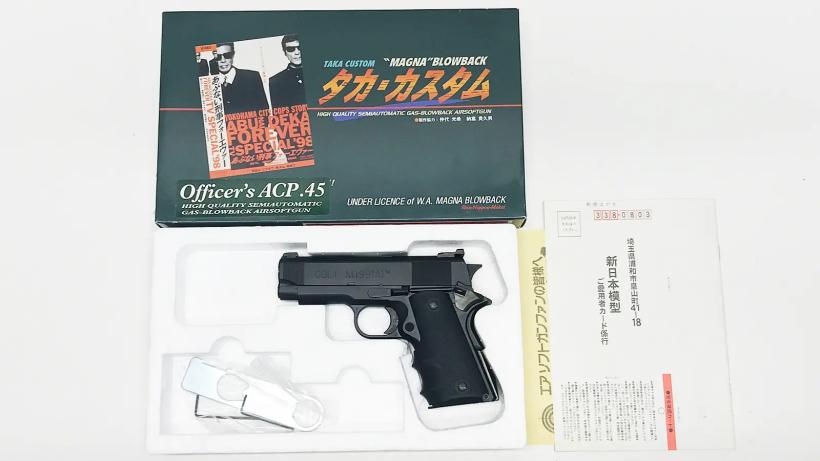 MGC_新日本模型] あぶない刑事 タカ・カスタム オフィサーズACP 発射は