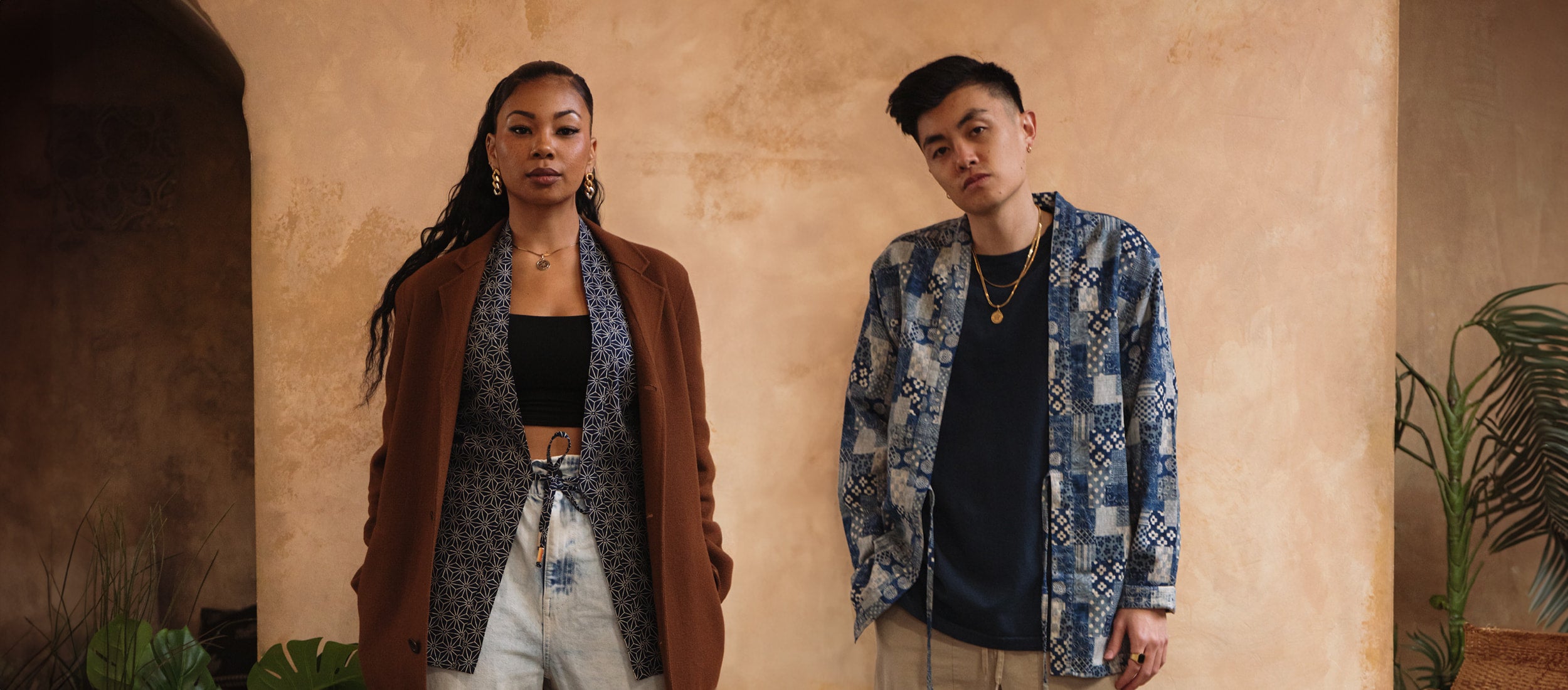 Noragi Jacket - Kona Coffee | AKASHI-KAMA