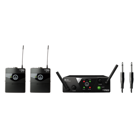 WMS40 Mini Dual Instrumental Set | Wireless microphone system