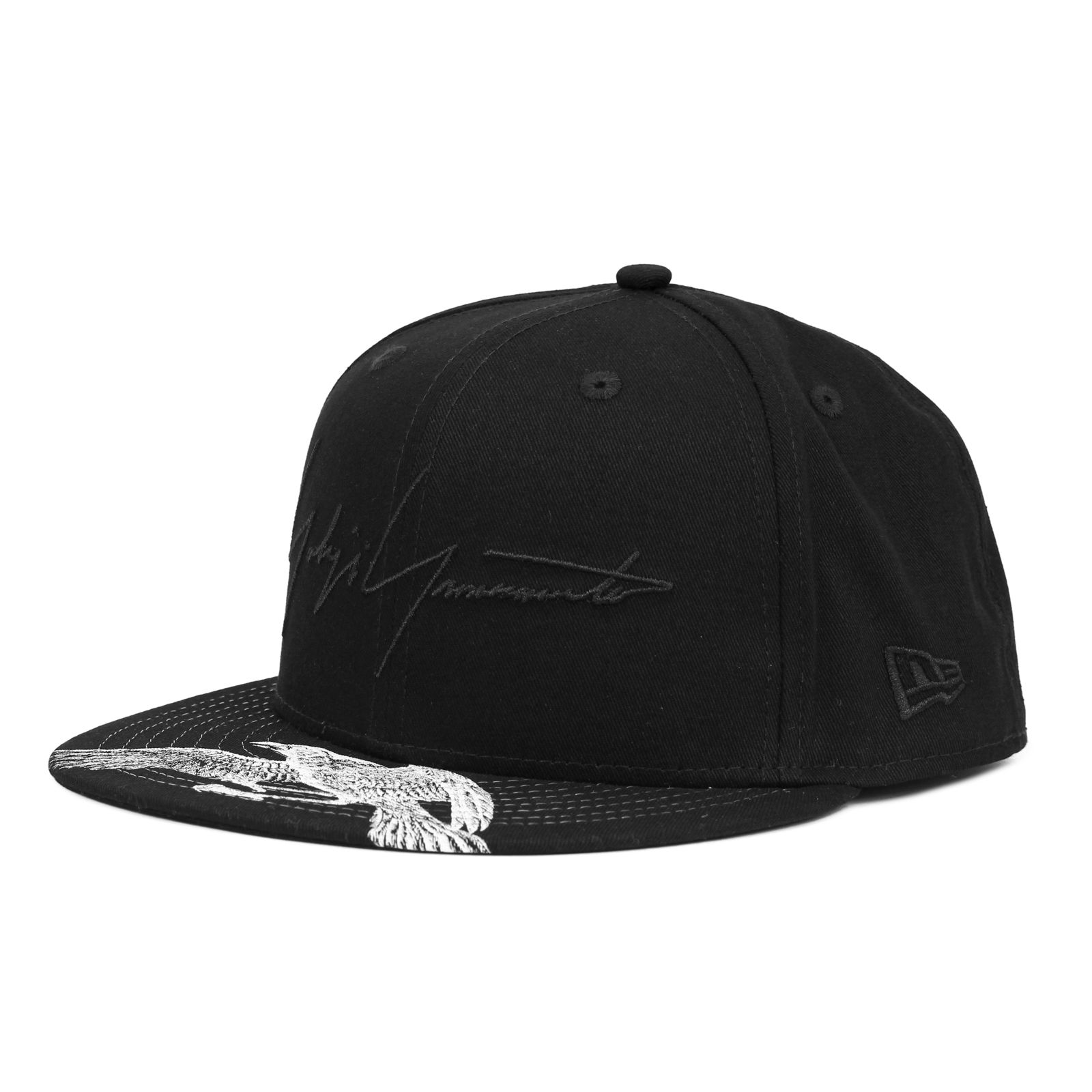 yohji yamamoto - pour homme × NEW ERA 59FIFTY CROW LOGO / HG-H71