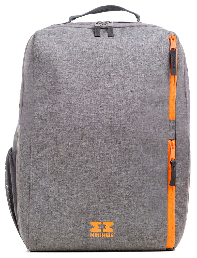 MiniMeis G4 Backpack - Grey/Orange – Albee Baby