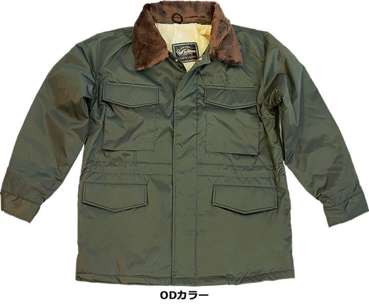 橘被服 10000 ナイロンツイルカストロコート（フードイン）[日本製