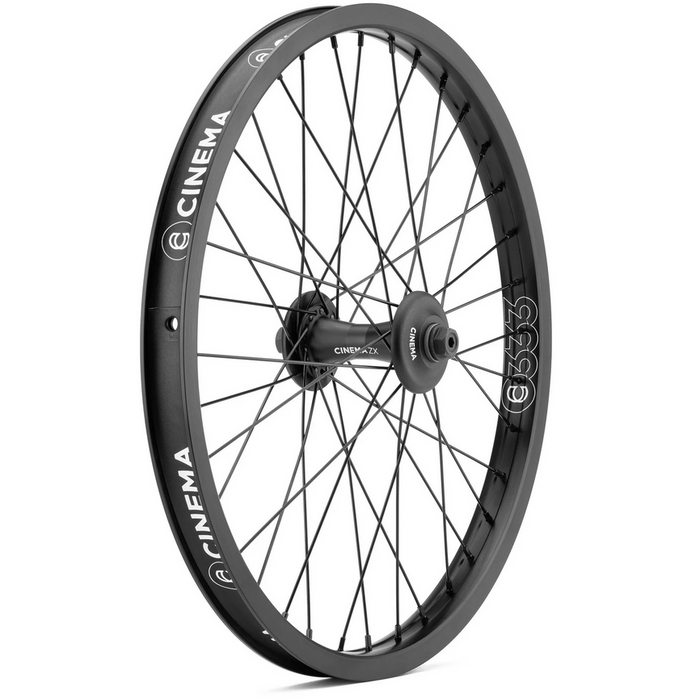 Cinema ZX V2 front BMX Wheel at Albe's BMX Bike Shop Online