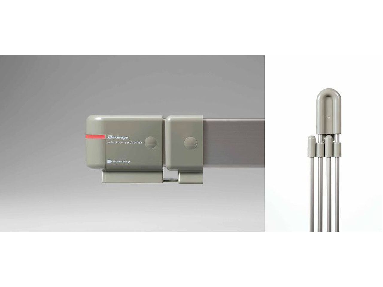 窓から部屋の寒さを解決する森永ウインドーラジエーター。W/R-1219