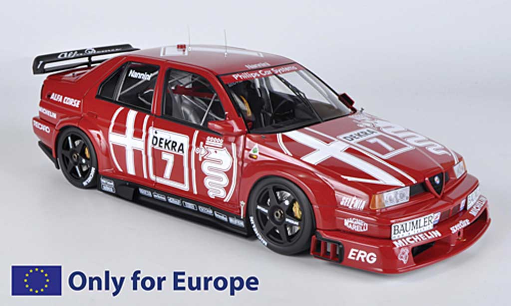 Diecast model cars Alfa Romeo 155 1/18 HPI V6 TI No.7 Alfa Corse A