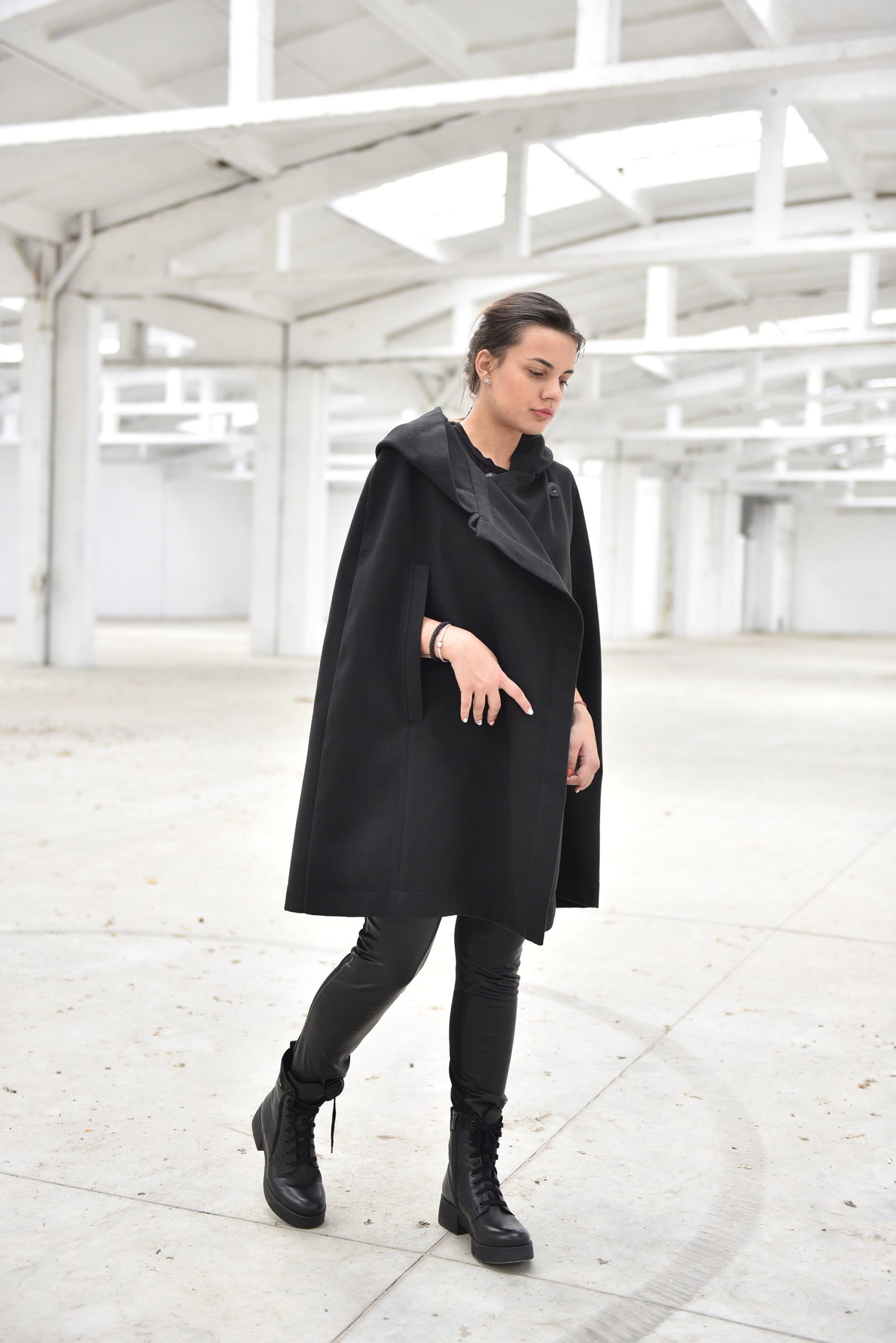 Hooded Poncho Cape - ALLSEAMS