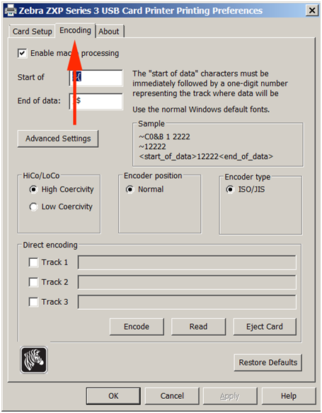 Encoding with the Zebra ZXP Series 3 printers from AlphaCard