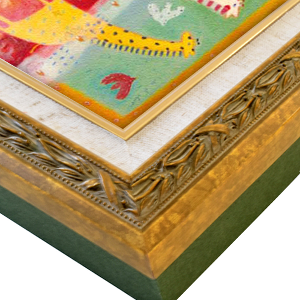 早川義孝 絵画(ダイヤモンド・スクリーニング) 小箱の中の夜 3923