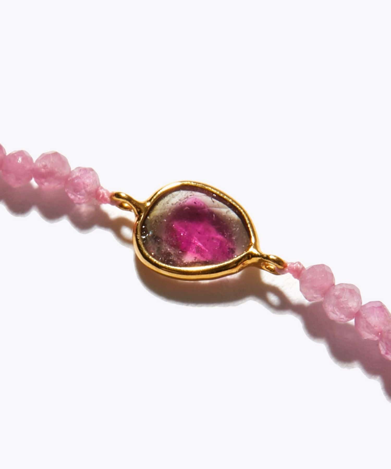 I am donation] pebble tourmaline bracelet｜ARTIDA OUD（アル