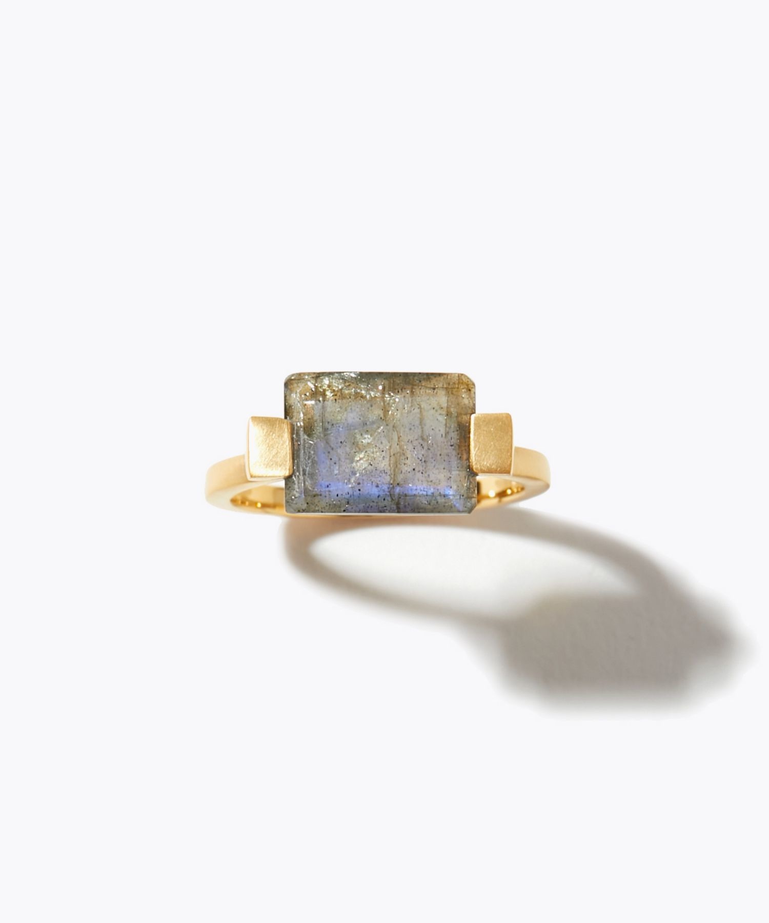 ancient] rectangle labradolite ring｜ARTIDA OUD（アルティーダ ウード）