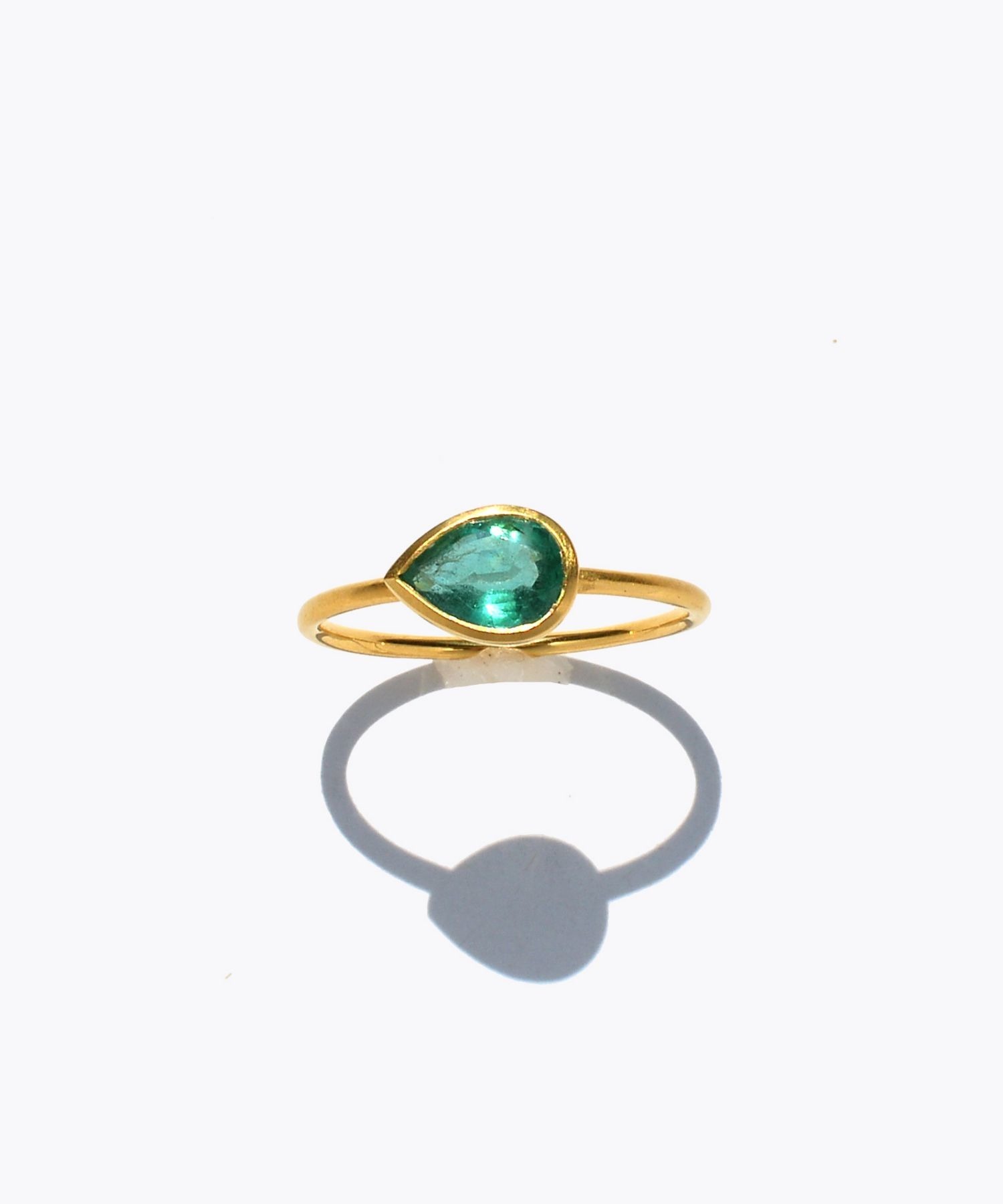 eden] One of a kind emerald bezel ring｜ARTIDA OUD（アルティーダ