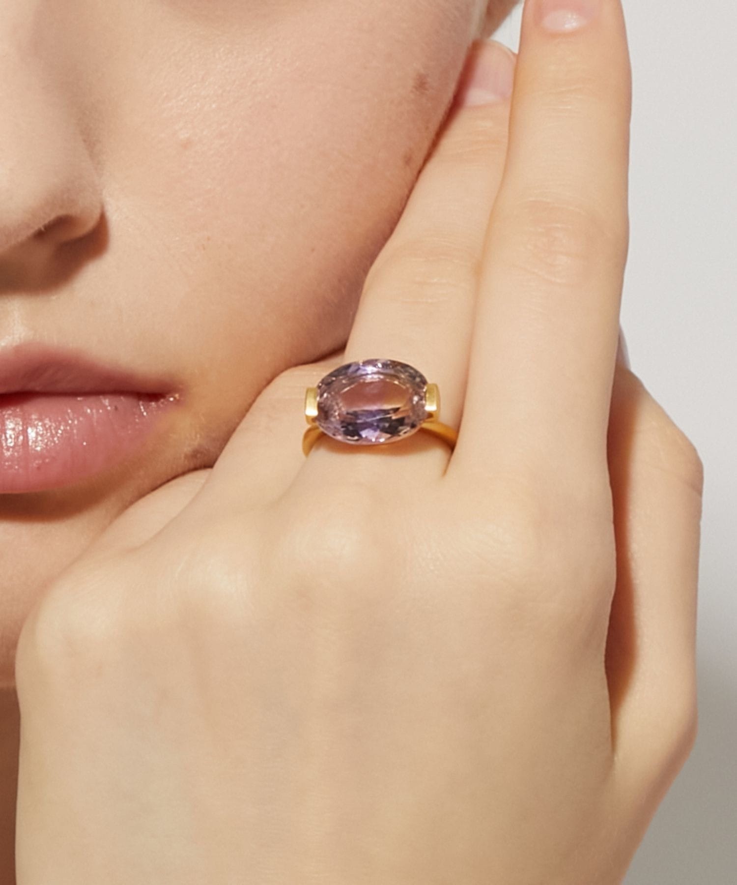 ancient] oval ametrine ring｜ARTIDA OUD（アルティーダ ウード）