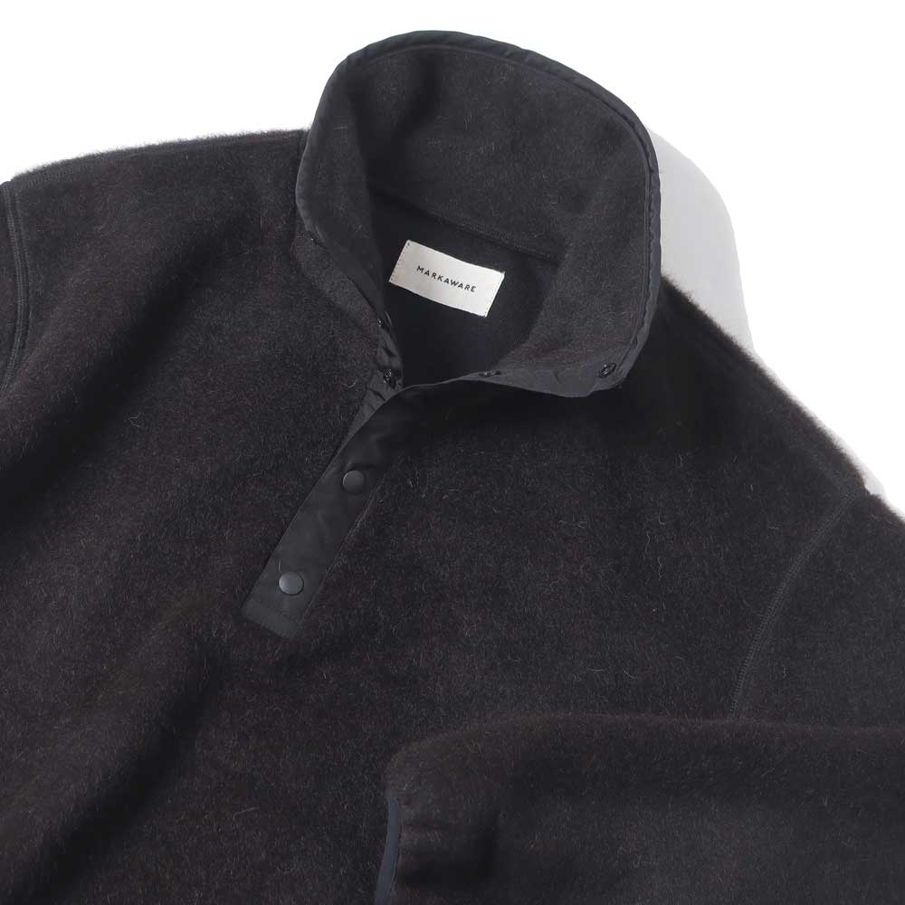 MARKAWARE(マーカウェア) - TRACK JUMPER NATURAL COLOR ALPACA FLEECE