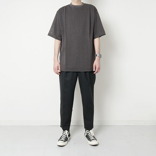 FRONT PLEATS PEGTOP ORGANIC WOOL TROPICAL - MARKAWARE 「Area」