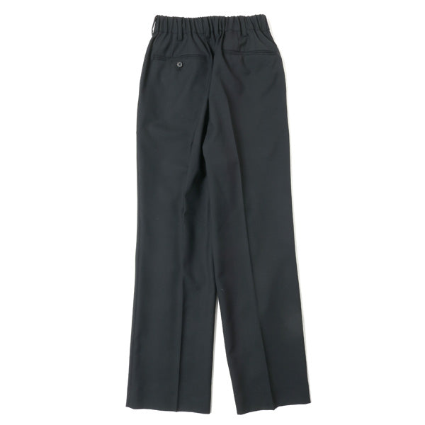 STRAIGHT FIT TROUSERS ORGANIC WOOL TROPICAL - MARKAWARE 「Area」