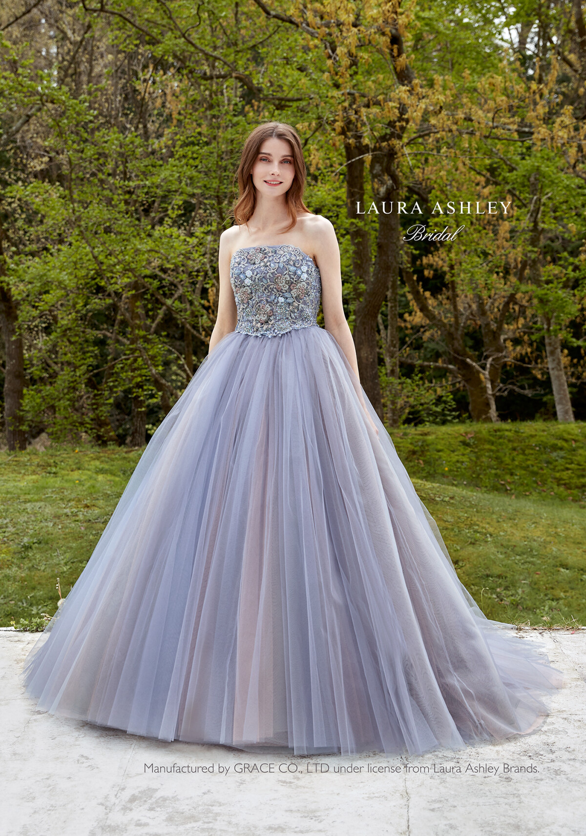 ローラアシュレイ｜LA111-bl｜カラードレス｜衣裳を選ぶ｜ビアンベール