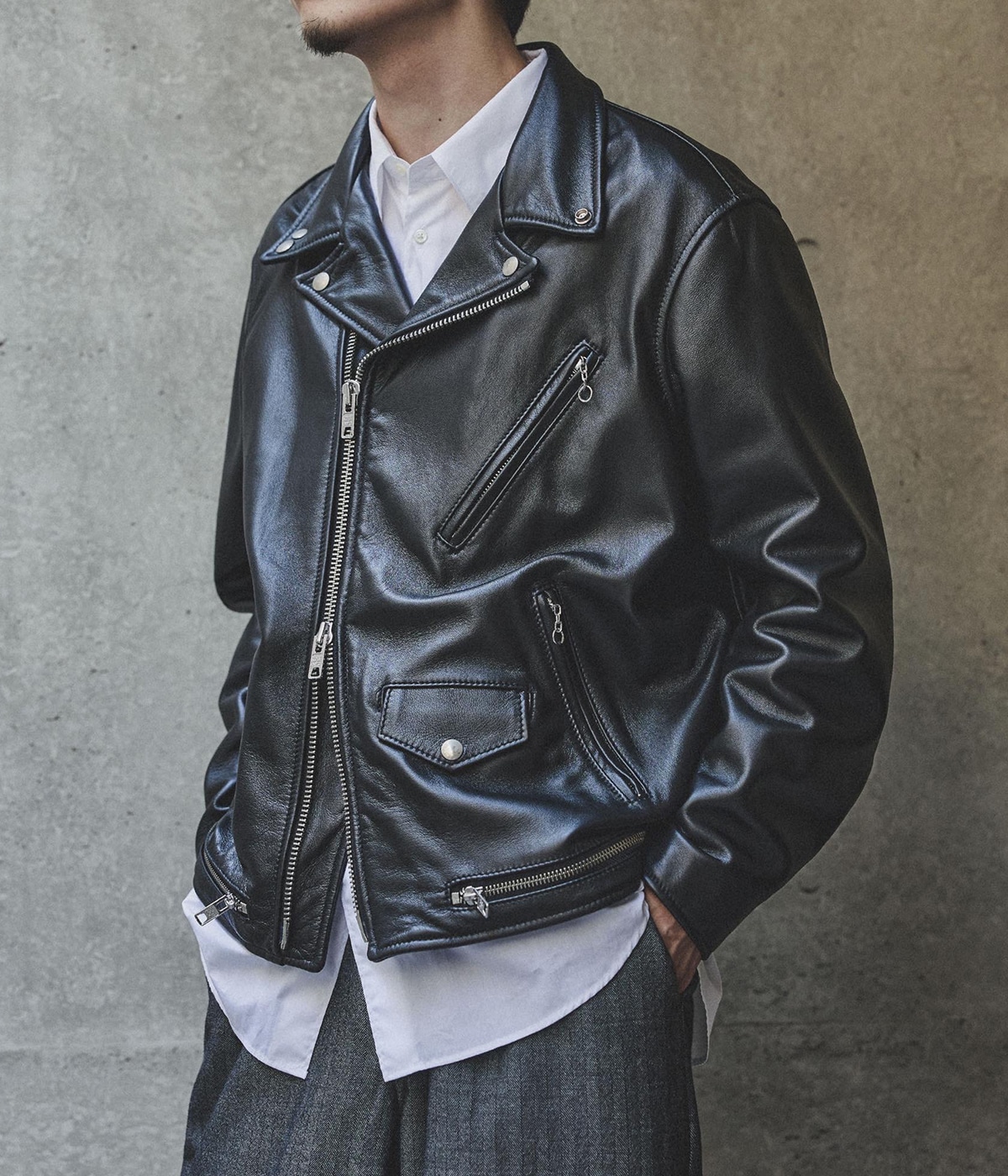別注 Schott x marka for ARKnets DOUBLE RIDERS JACKET | marka