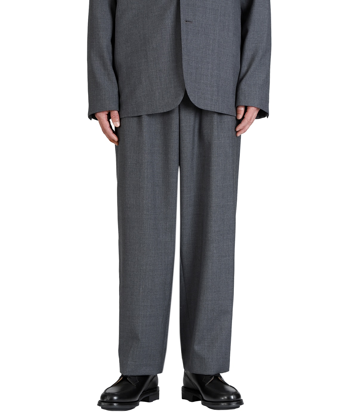 WOOL TROPICAL LOOSE FIT PANTS | ATON(エイトン) / パンツ スラックス