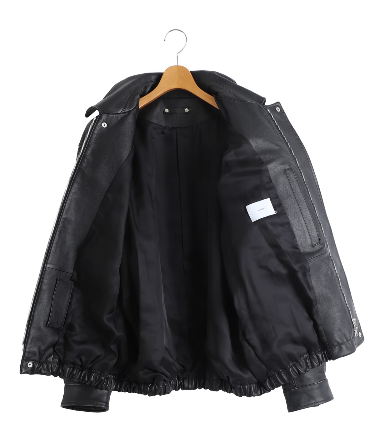 COW LEATHER VINTAGE ZIP JACKET | ssstein(シュタイン) / アウター