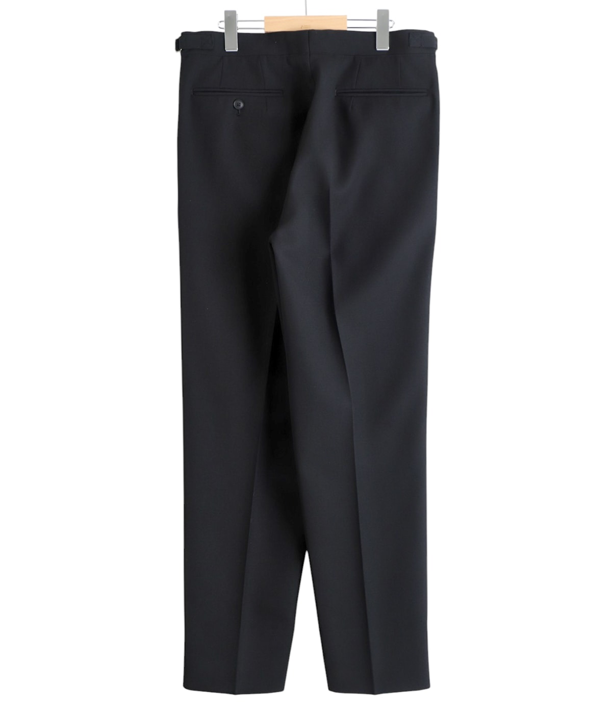 Aaron Wool Black | HEUGN(ユーゲン) / パンツ スラックス (メンズ)の