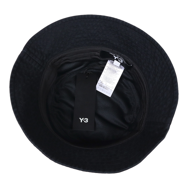 Y-3 BUCKET HAT BLACK IX7000 ハット バケットハット バケハ|Y-3