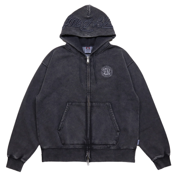 HEAD LETTERED ZIP HOODIE C-26380007 パーカー フーディ ジップアップ