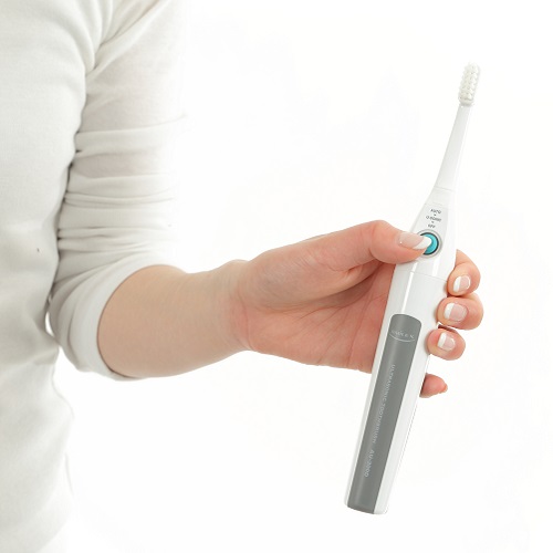 いろいろ試せる！替えブラシ3パック付】超音波歯ブラシ スマイル