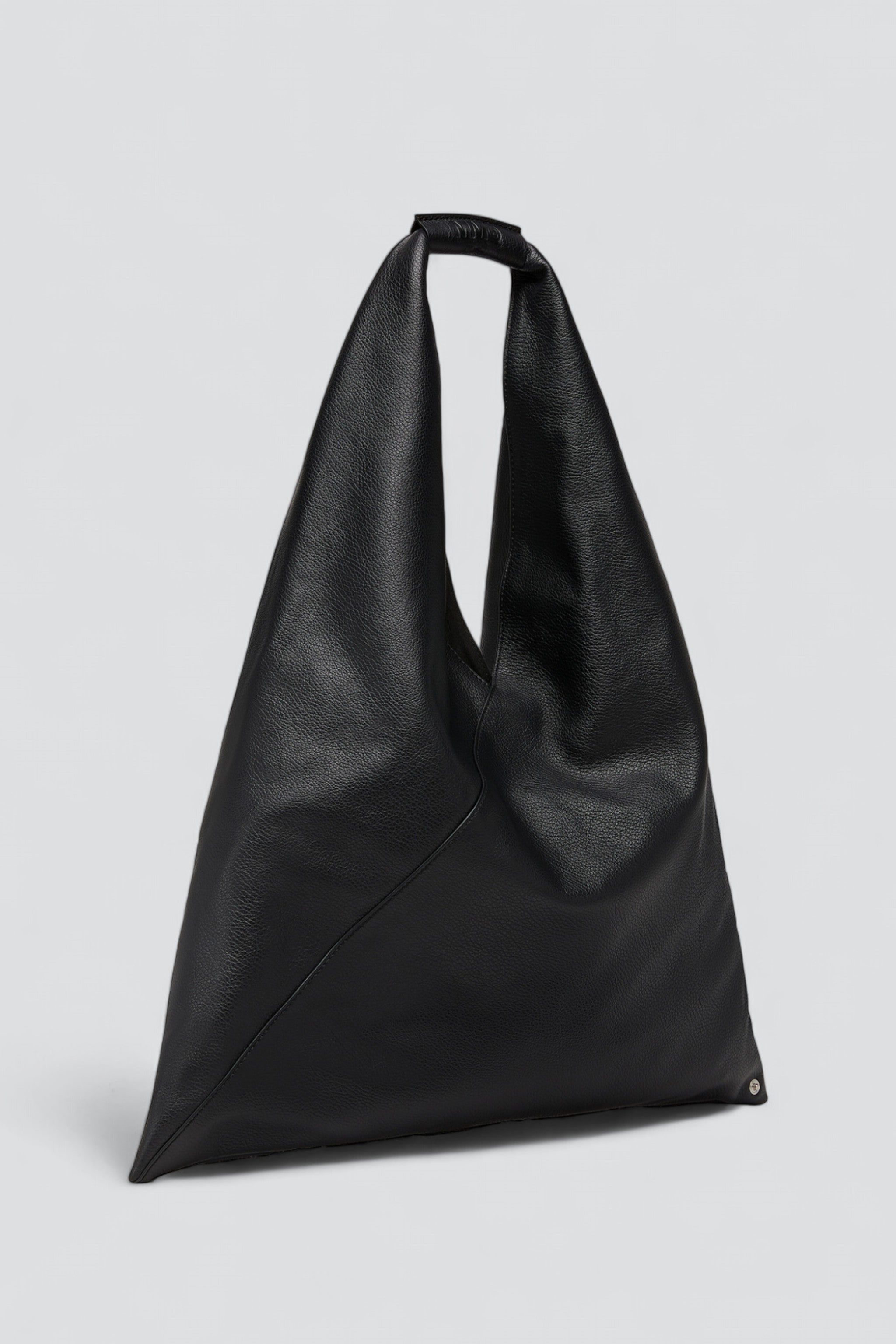 Black Grain Leather Japanese Bag - Maison Margiela MM6 – Assembly