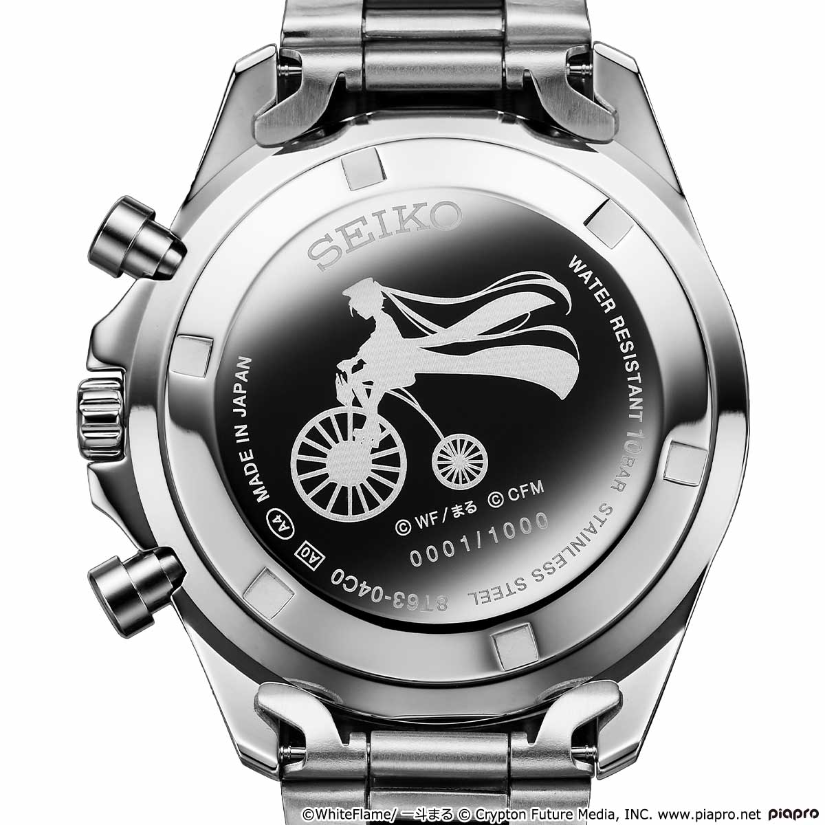 初音ミク『千本桜』の世界観を表現したセイコーコラボの腕時計が登場