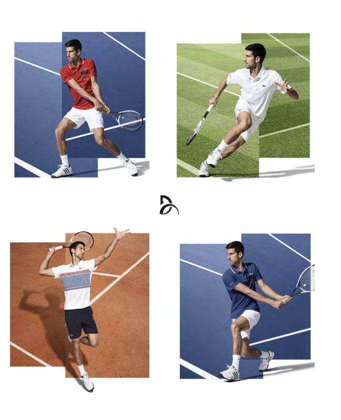 NOVAK DJOKOVIC（ノバク・ジョコビッチ） THE NEW LACOSTE LEGEND