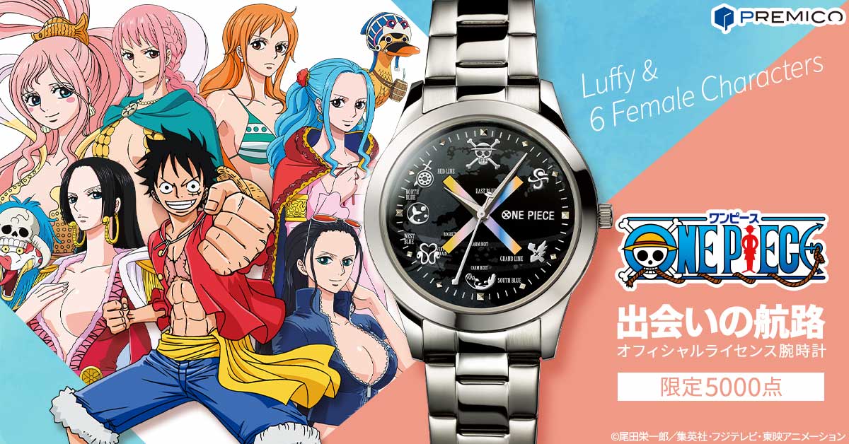 ONE PIECE』の冒険を彩る6人の女性たちとルフィの “出会いの軌跡”を