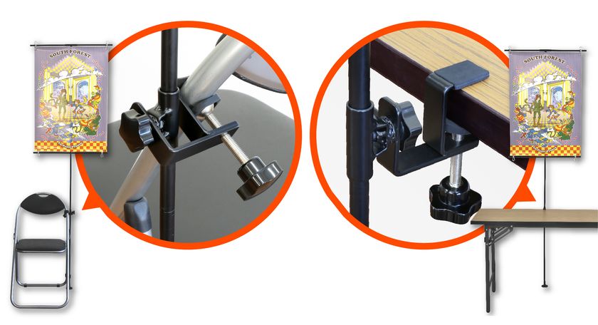 同人誌即売会の新戦力！【軽量・コンパクト・省スペース】な クランプ