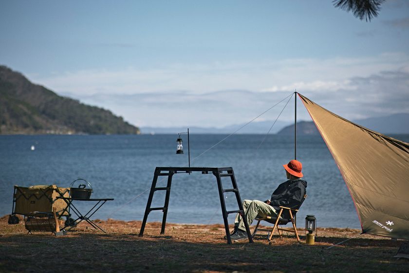 アウトドアに便利！足場にもなるキッチンテーブルが登場 WANTKEY CAMP