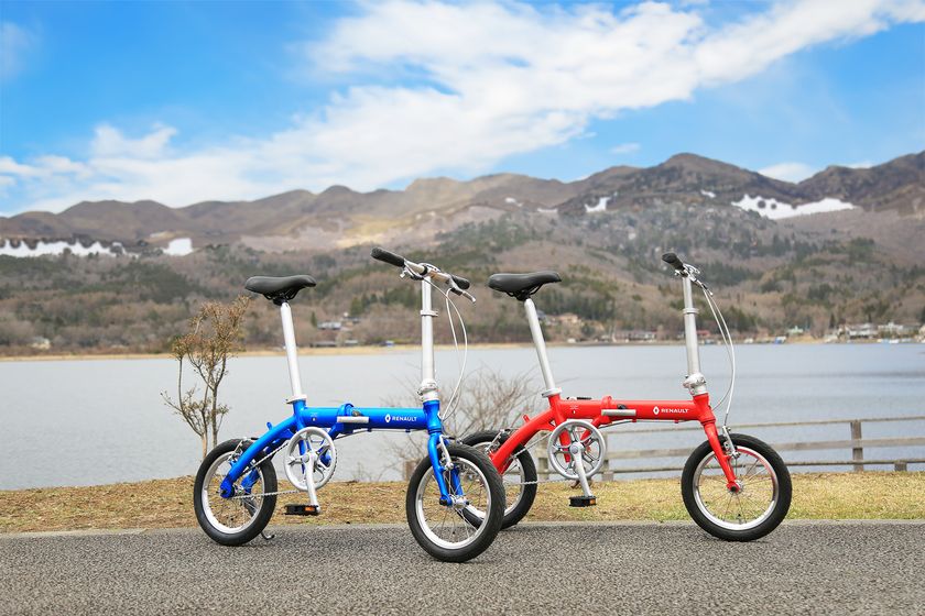 小さい・軽い・カラフルな折りたたみ自転車「RENAULT LIGHT8」に新色