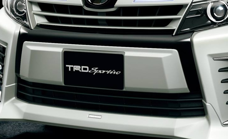 ヴォクシー80系前期(ZSグレード)用フロントバンパーガーニッシュ TRD