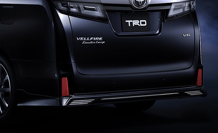 アルファード30系後期(S系グレード)用リアハーフ TRDエアロ｜ALPHARD