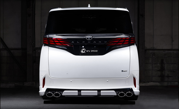 アルファード40系用リアアンダー エクスクルーシブゼウス(GRACE LINE