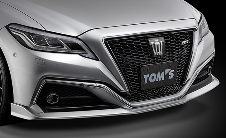 18クラウン アスリート 後期 トムス フロントスポイラー GRS18