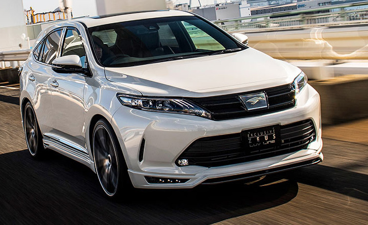 ハリアー60系後期用フロントグリル エクスクルーシブゼウス(LUV LINE