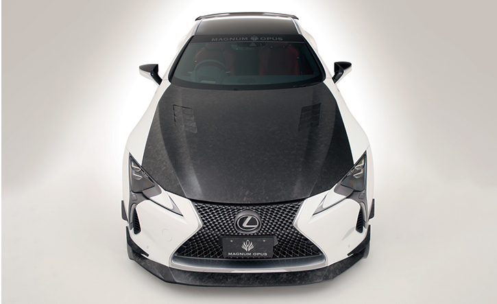 レクサスLC(Z100系)用カーボンボンネット VARIS(バリス)エアロ｜LEXUS