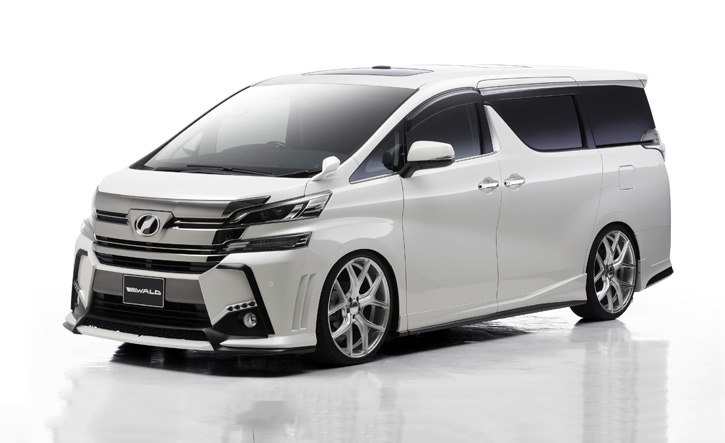 ヴェルファイア30系前期用フロントバンパー WALD(ヴァルド)(SPORTS